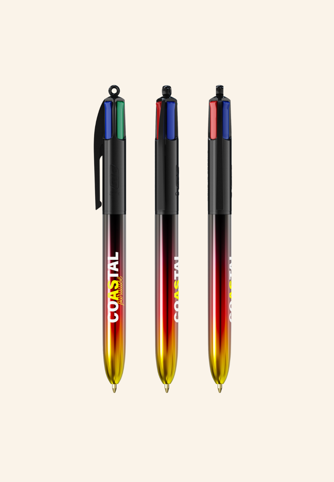 Stylo BIC 4 couleurs Flavie Flags