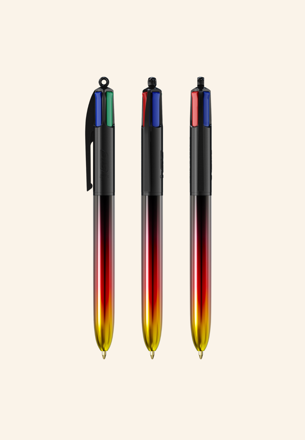 Stylo BIC 4 couleurs Flavie Flags