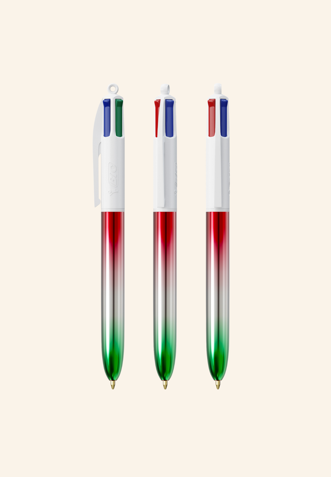 Stylo BIC 4 couleurs Flavie Flags
