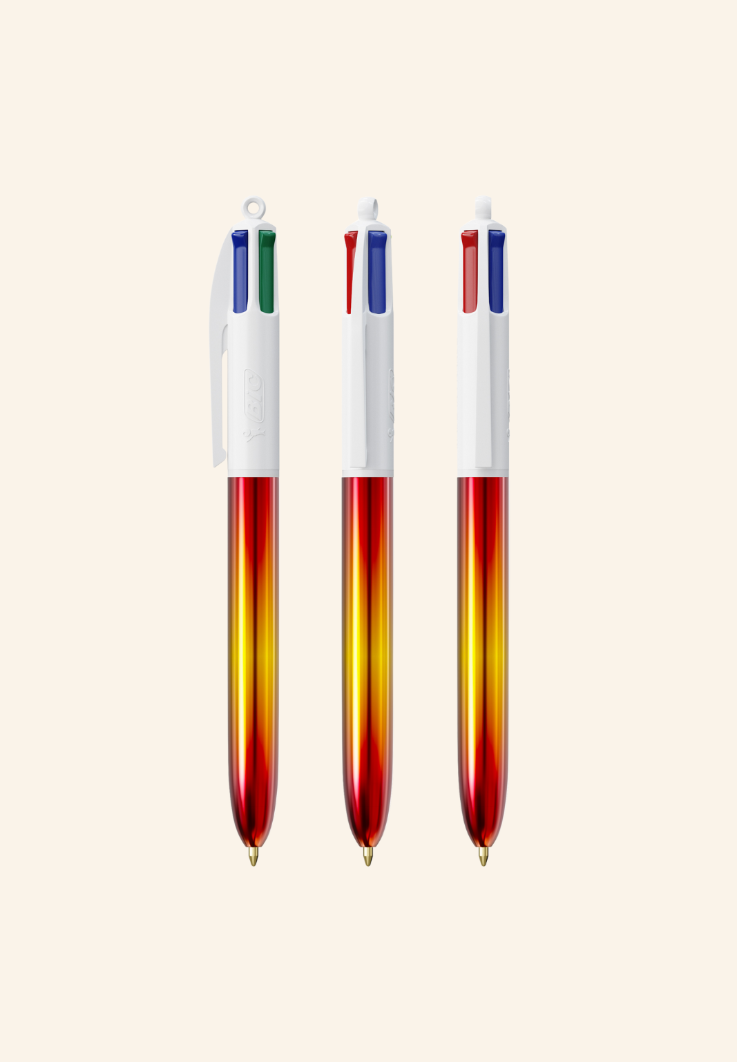 Stylo BIC 4 couleurs Flavie Flags
