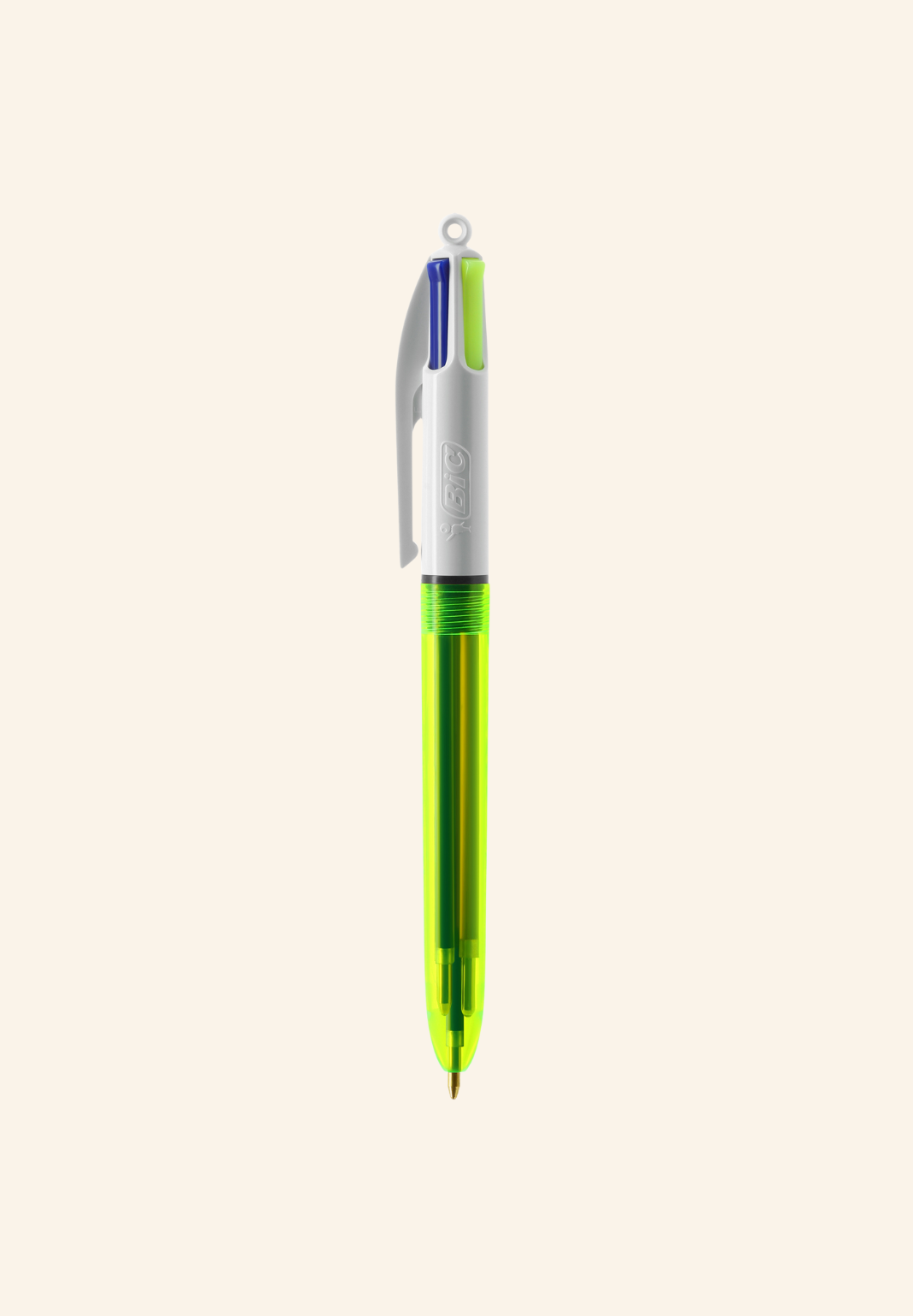 Stylo BIC 4 couleurs Florence Fluo