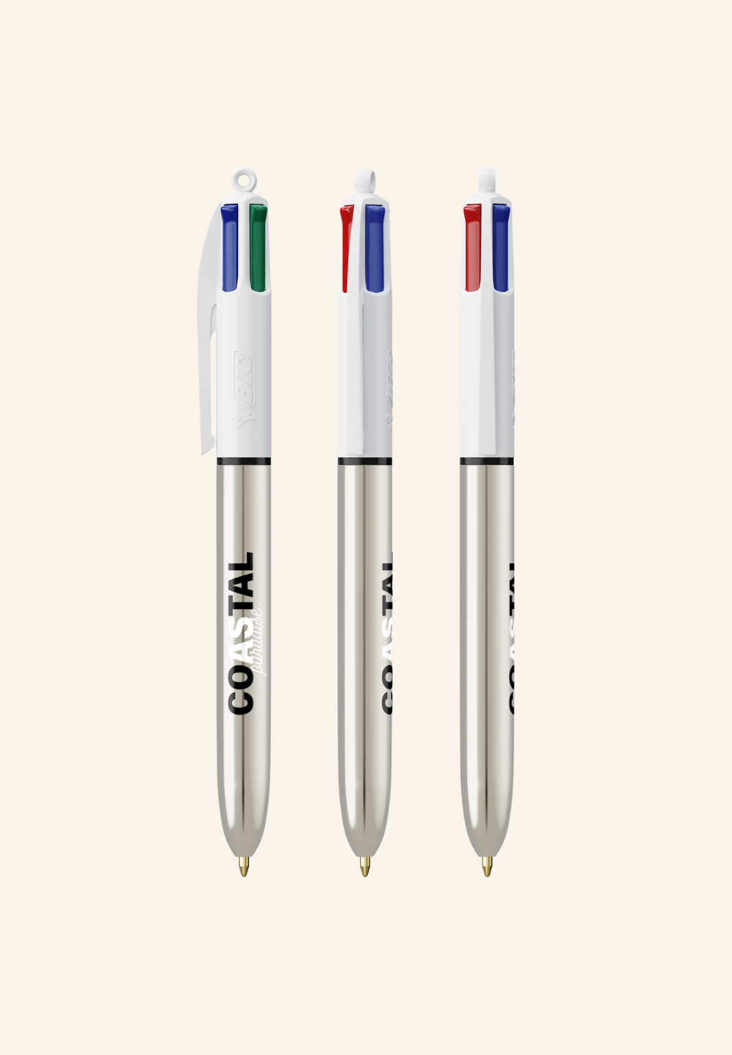 Stylo BIC 4 couleurs Shany