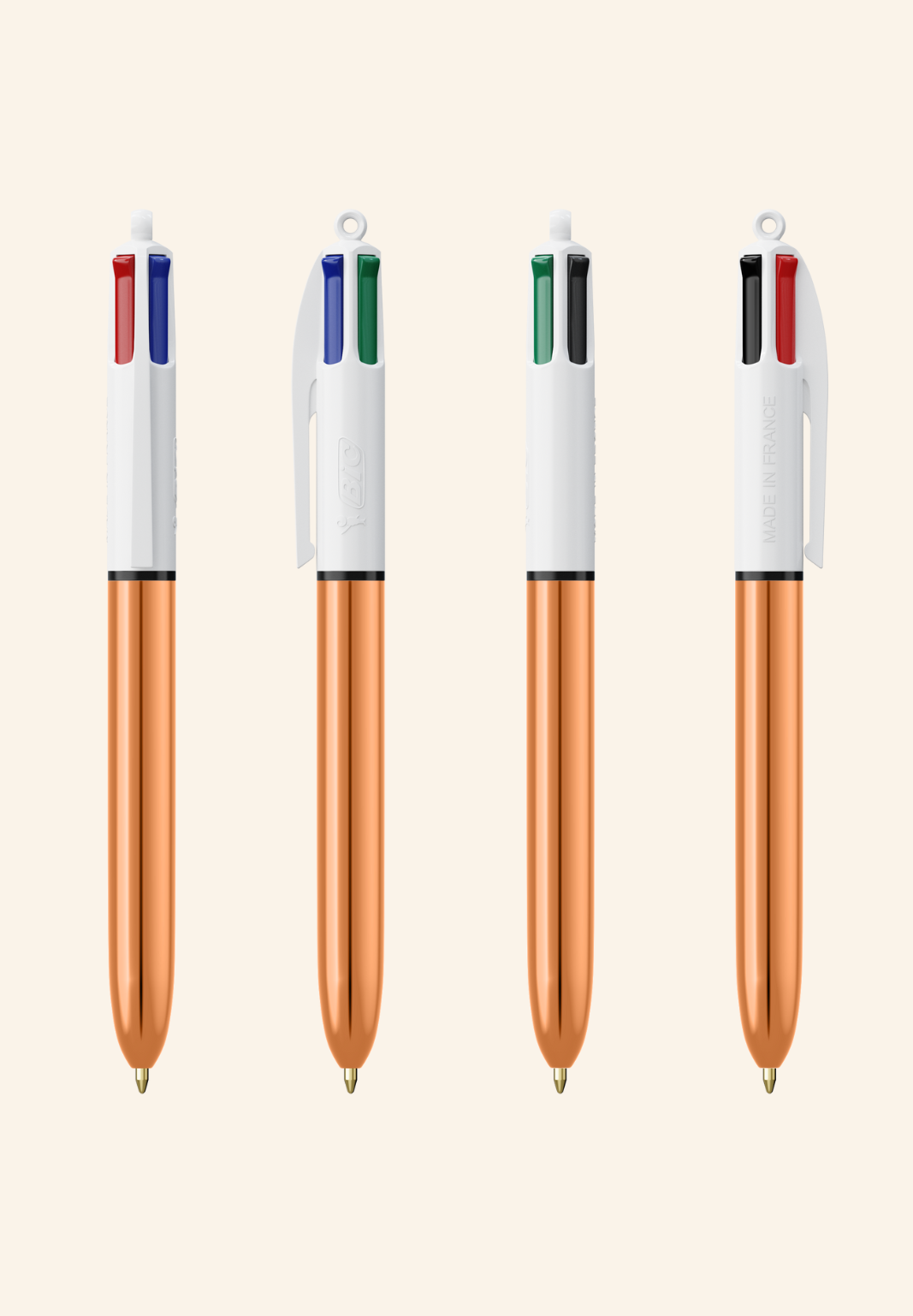 Stylo BIC 4 couleurs Shany