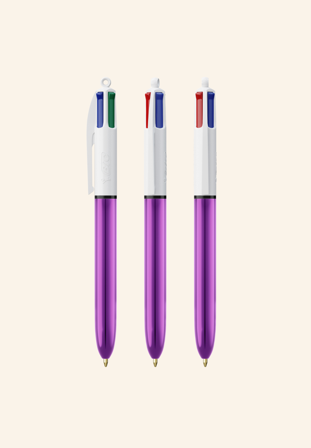 Stylo BIC 4 couleurs Shany