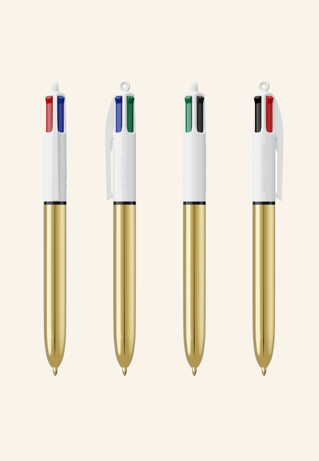 Stylo BIC 4 couleurs Shany