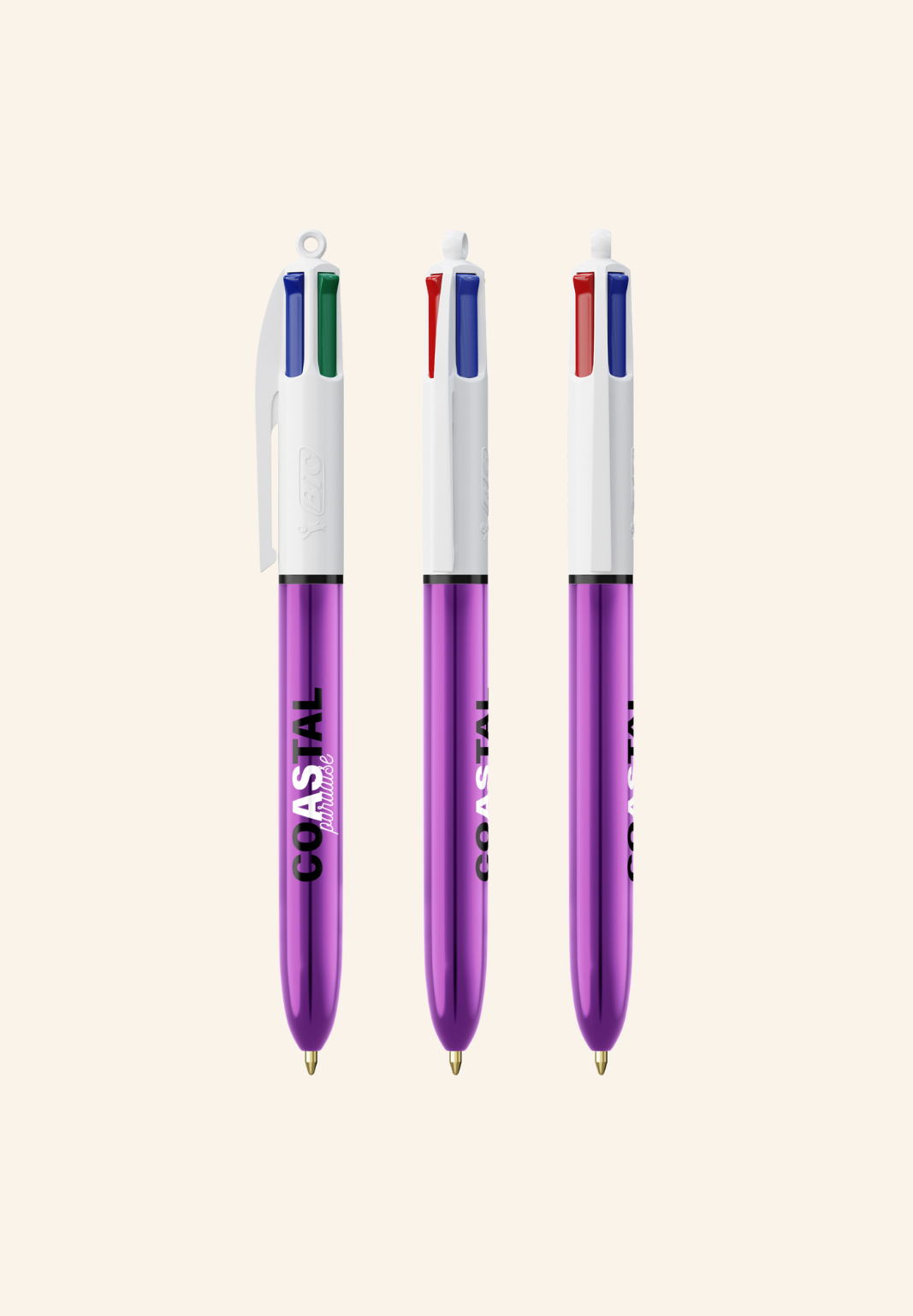 Stylo BIC 4 couleurs Shany