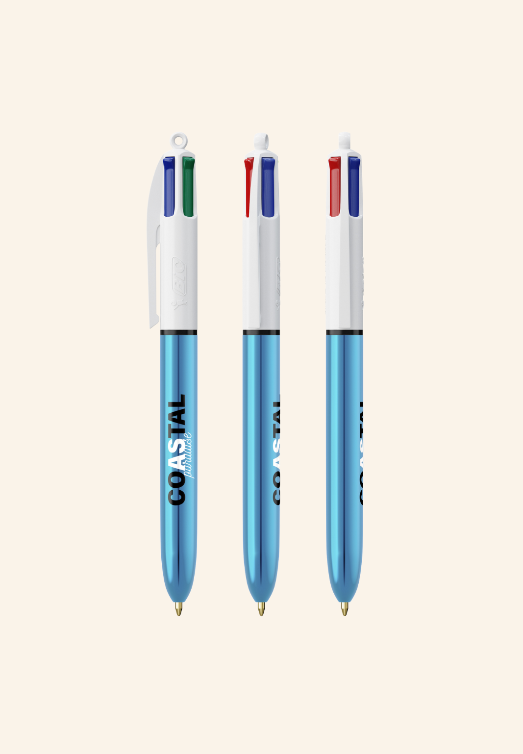 Stylo BIC 4 couleurs Shany
