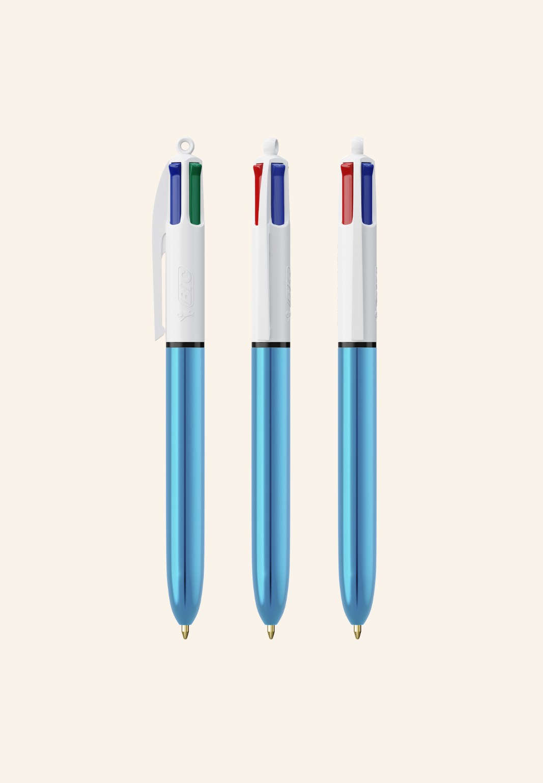 Stylo BIC 4 couleurs Shany