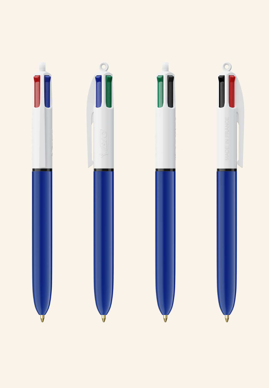 Stylo BIC 4 couleurs Collette