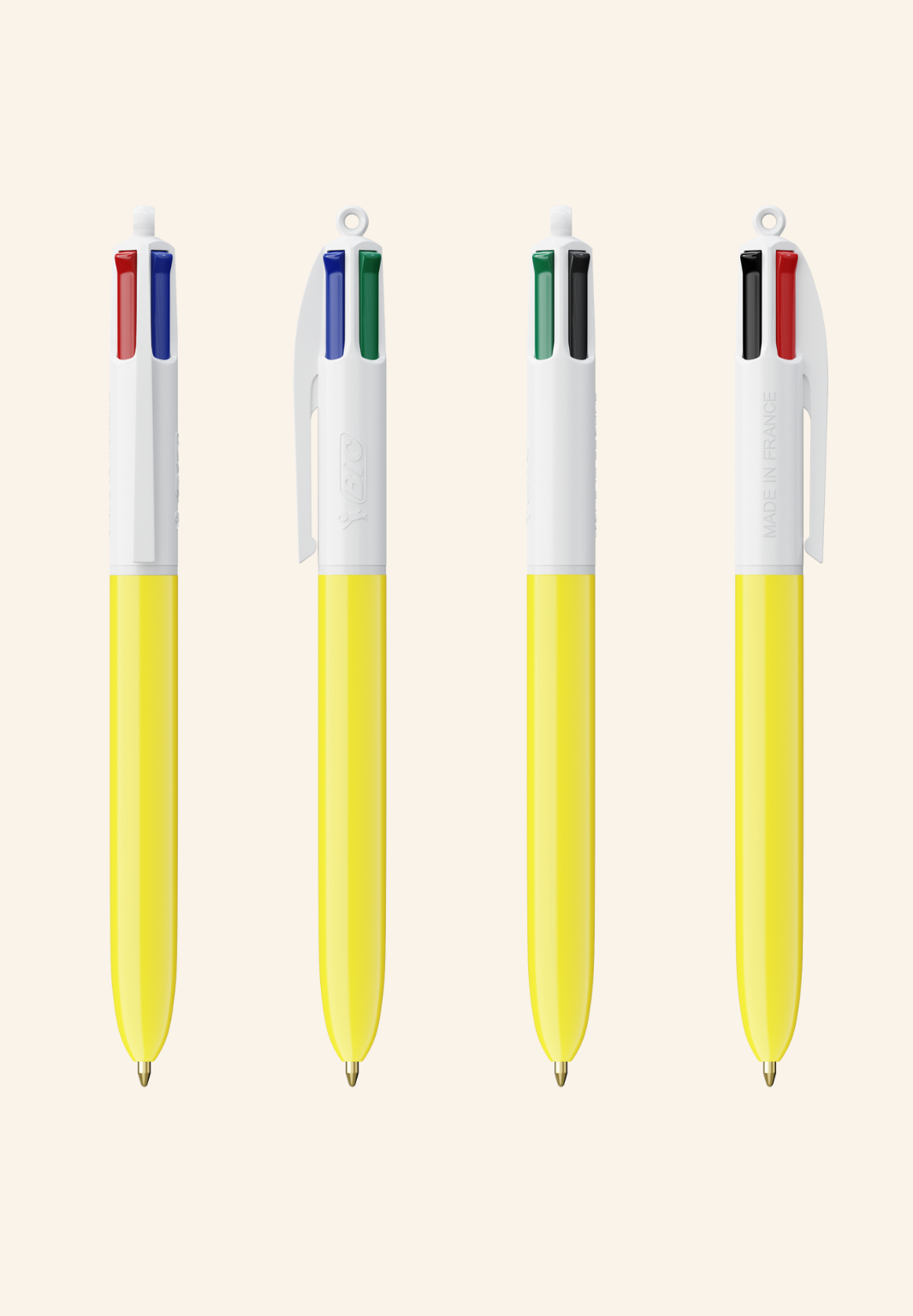 Stylo BIC 4 couleurs Collette