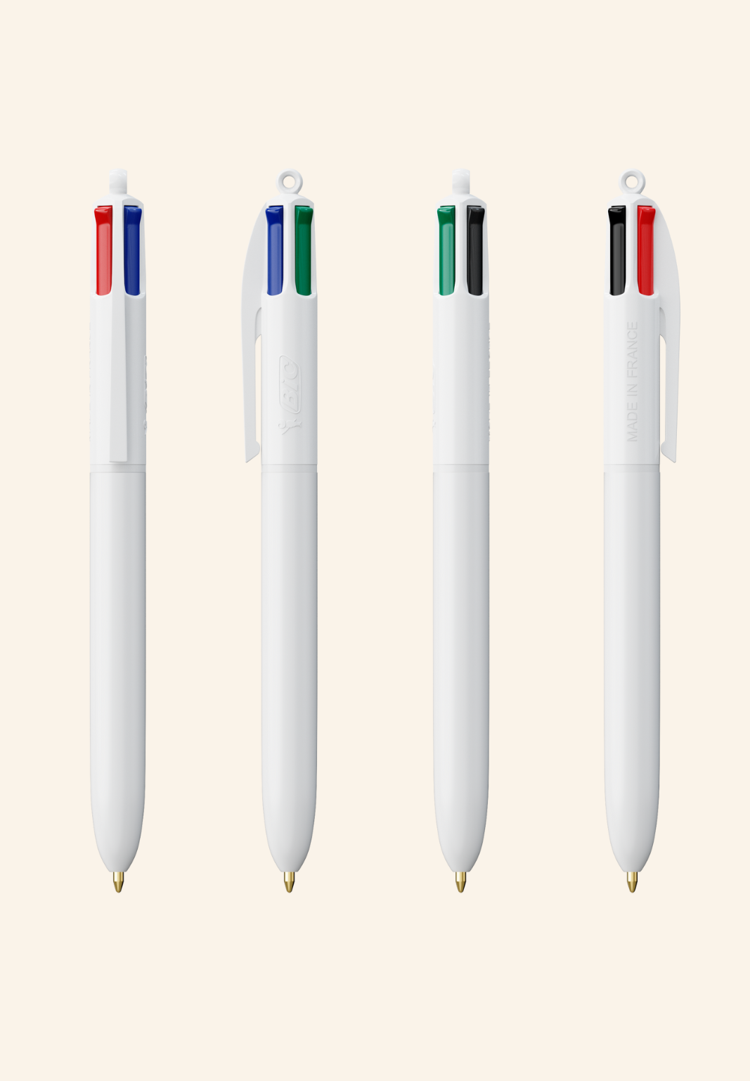 Stylo BIC 4 couleurs Collette