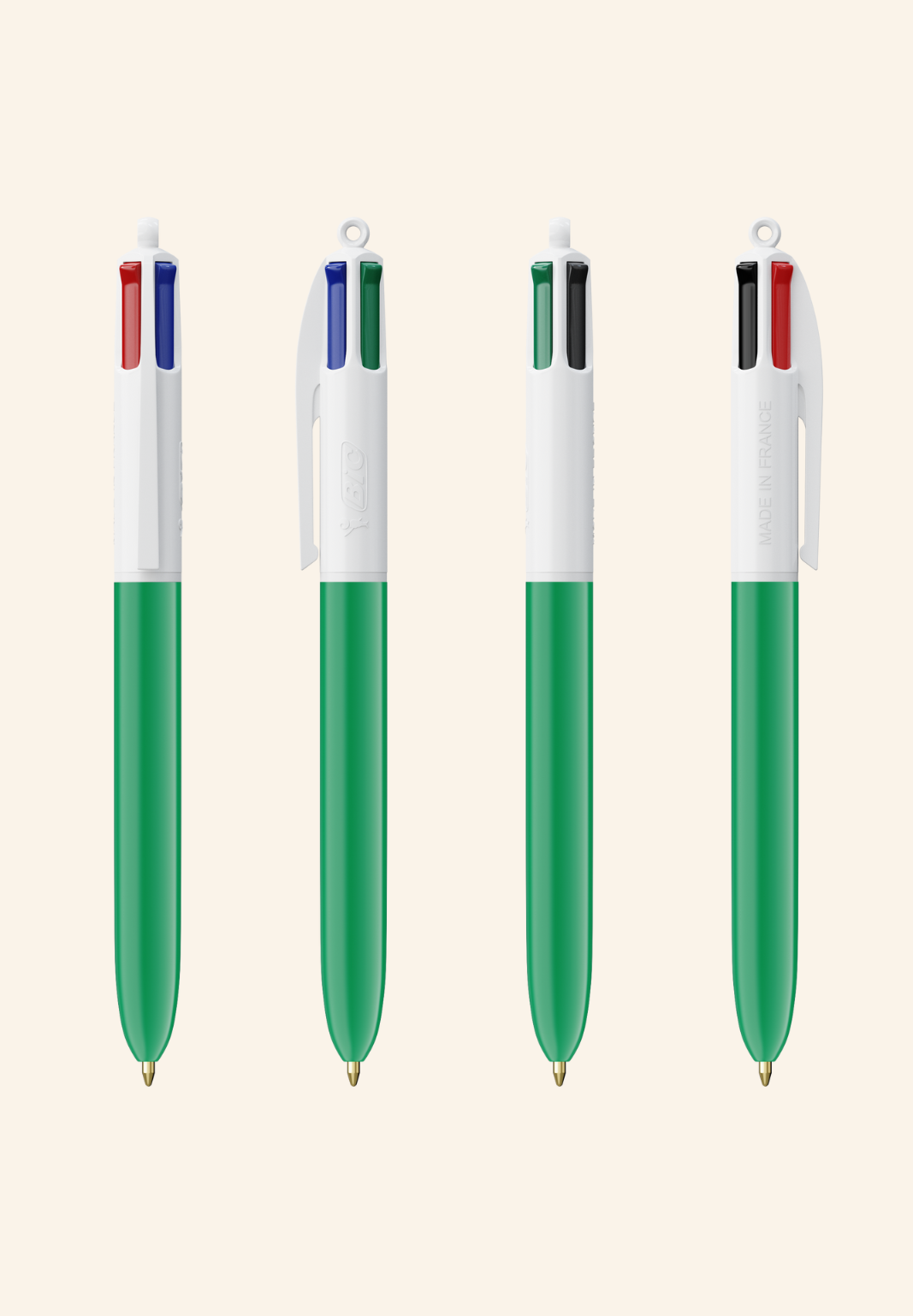 Stylo BIC 4 couleurs Collette
