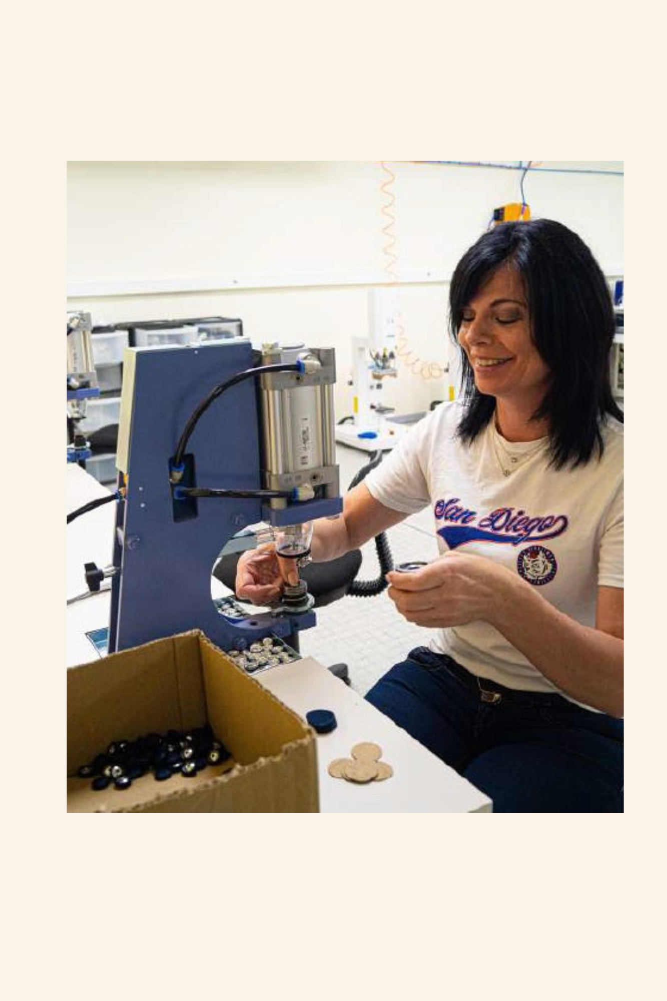 Casquette en coton 280g/m² TRUCKER L'Atelier