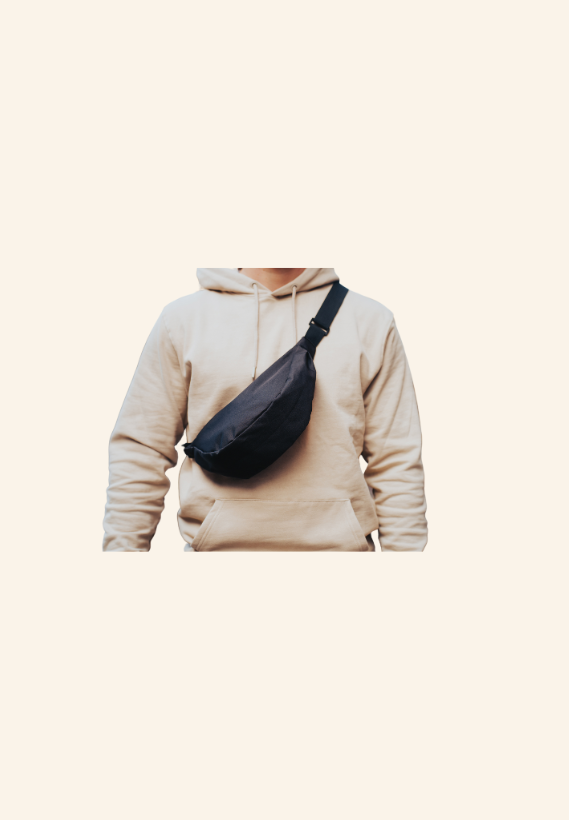 Sac banane en bandoulière GAUTHIER