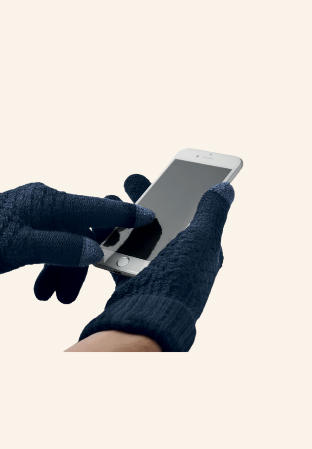 Gants tactiles en RPET Elyo