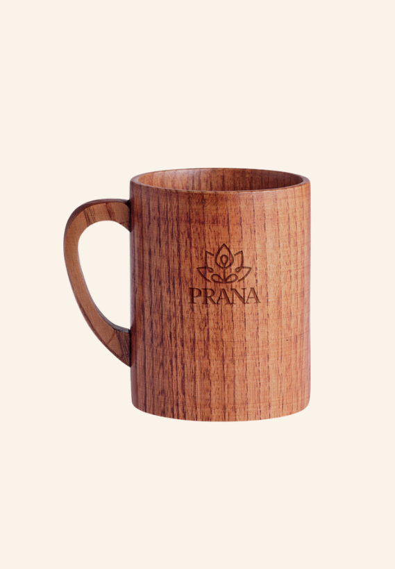 Mug 280ml en chêne massif Valentine