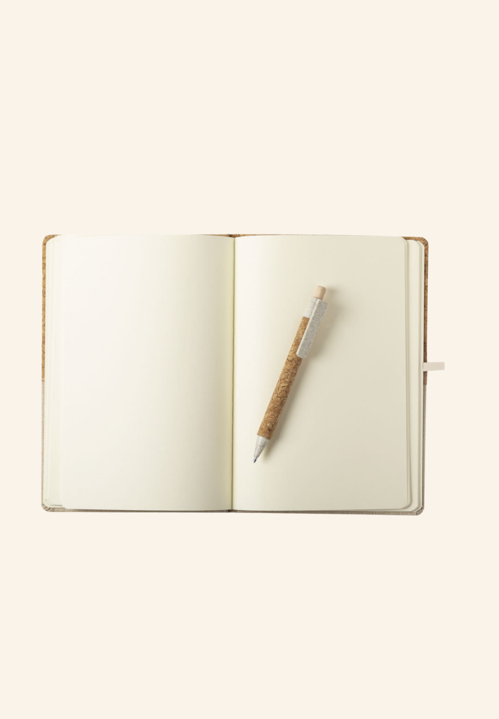 Bloc Notes en liège naturel Brastel