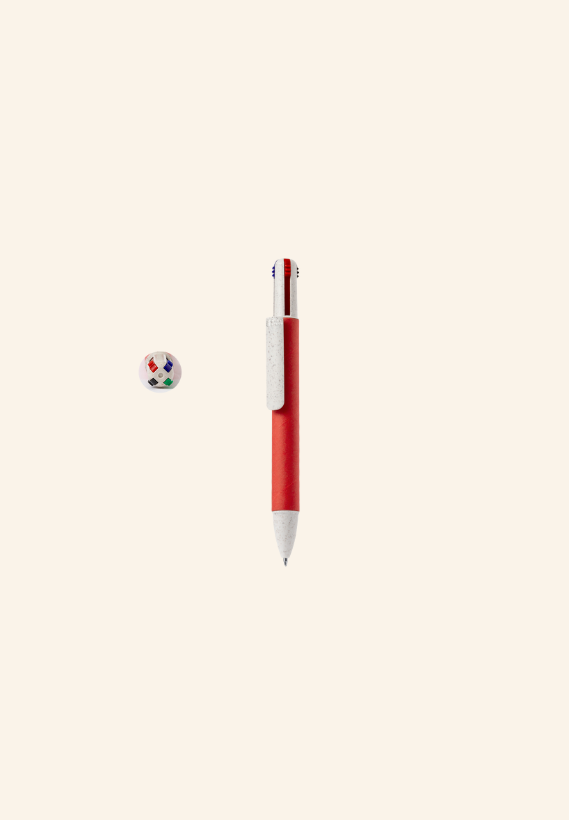 Stylo 4 couleurs Abelle