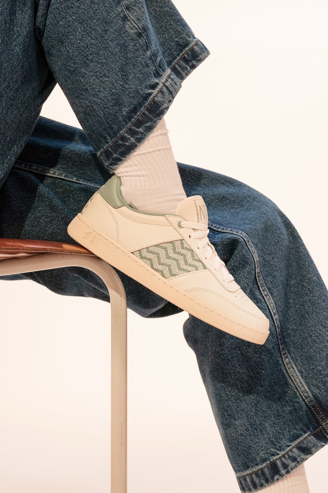 Chaussure N’GO Vert sauge Paris