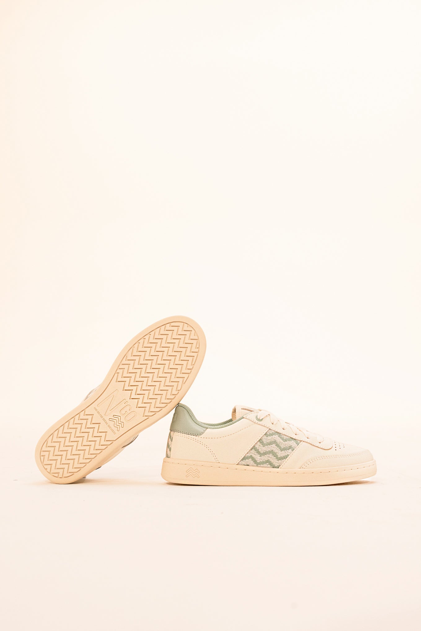 Chaussure N’GO Vert sauge Paris