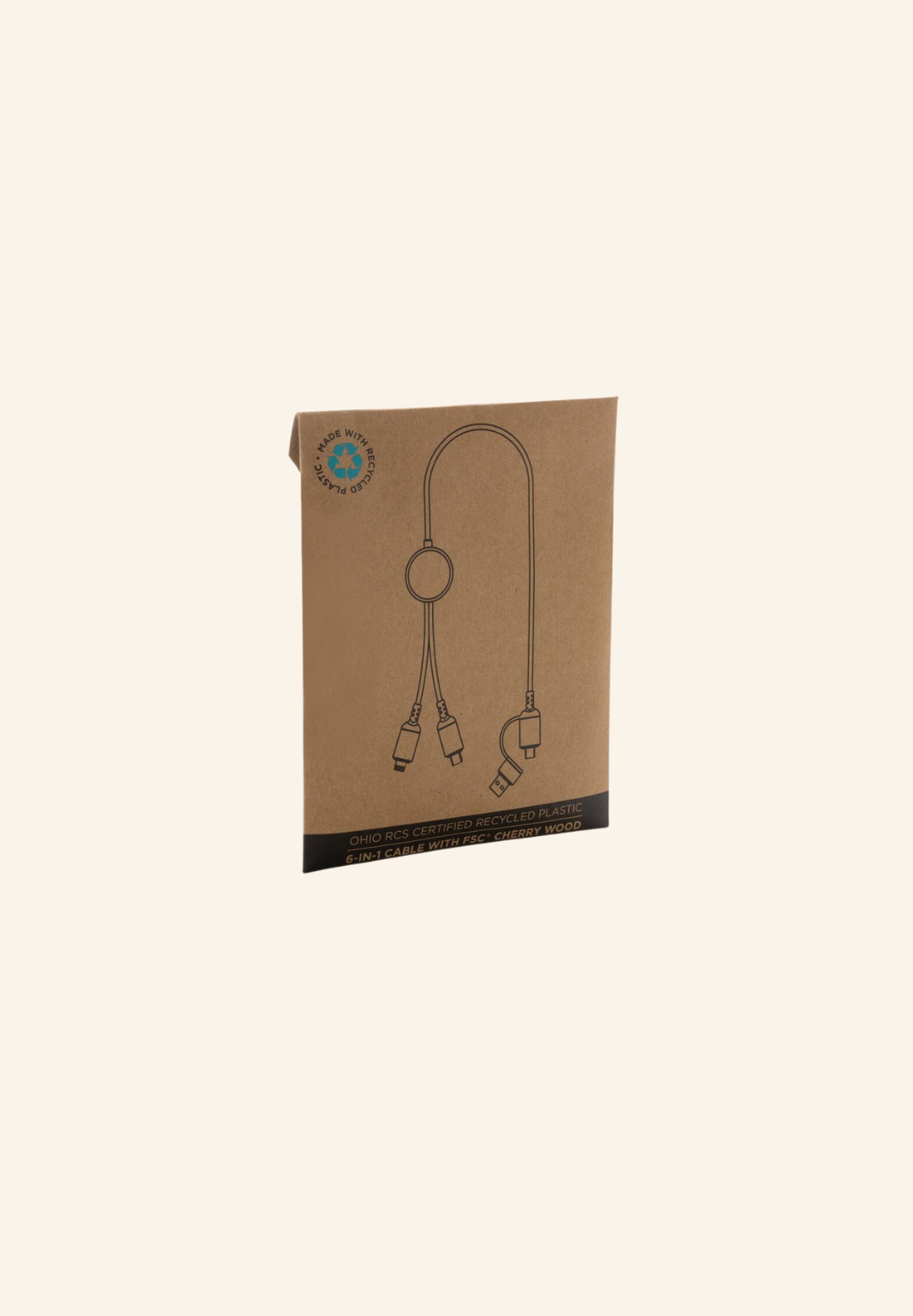 Câble USB 120 cm 6-en-1 Evan