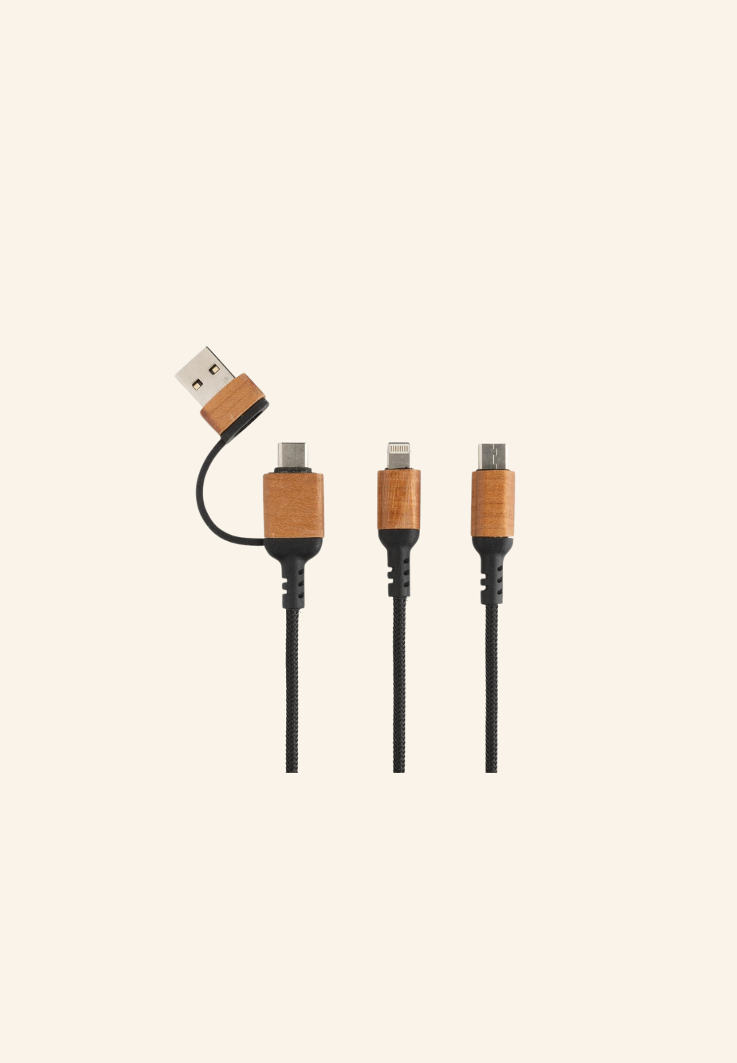 Câble USB 120 cm 6-en-1 Evan