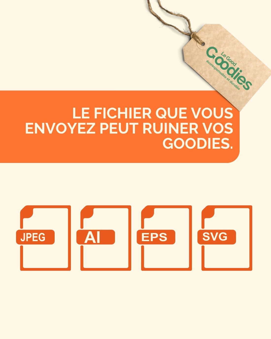 Quelle qualité de Logo pour vos Goodies ?