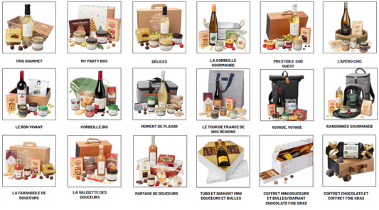 SELECTION DE PANIERS GOURMANDS 2025/2026