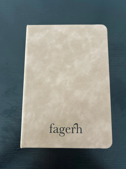 Réalisation Fagerh : Des carnets A5 recyclés personnalisés qui ont marqué les esprits