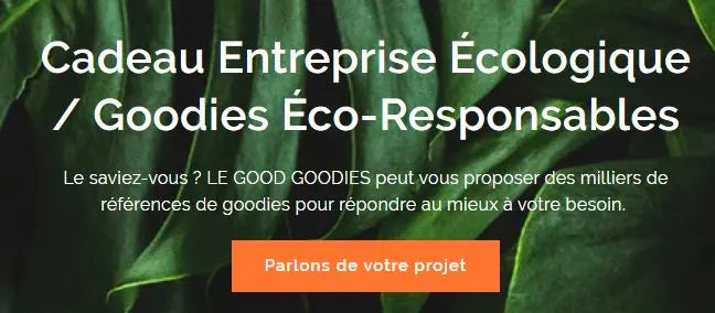 Cadeau entreprise écologique / Goodies éco-responsables