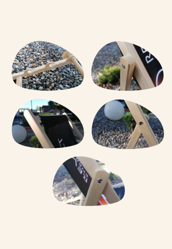 Transat en bois Althéa