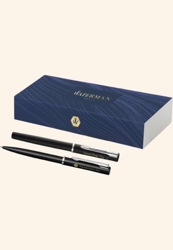 Parure de stylo bille et roller Waterman