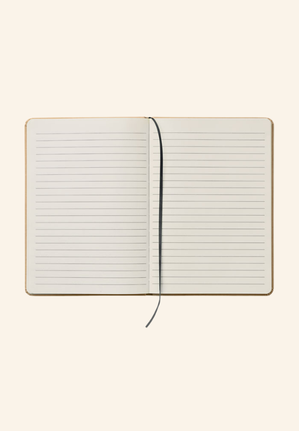 Carnet A5 160 pages en carton recyclé Lucien