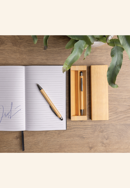 Coffret 2 stylos en bambou BambooWrite