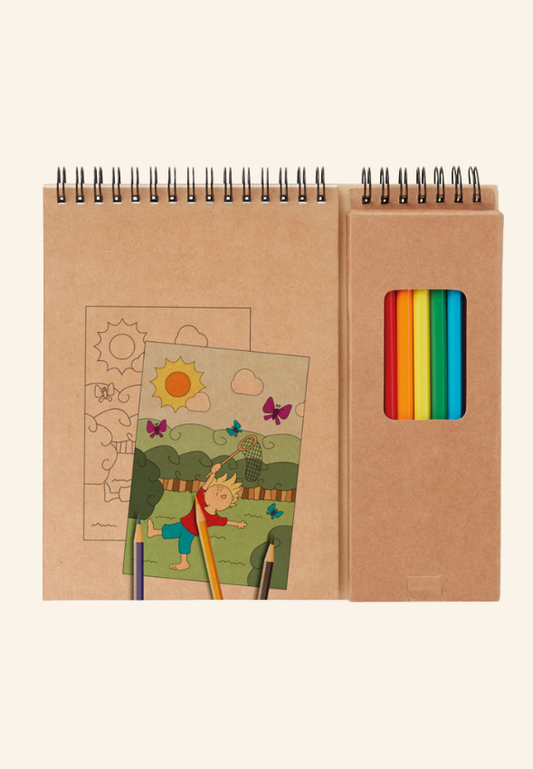 Set de coloriage enfants 24 pages Brindao