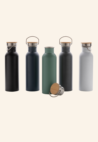 Bouteille 710ml en acier inoxydable SteelBamboo