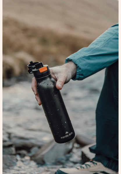 Bouteille 750 cL acier inoxydable recyclé NORDERIFT