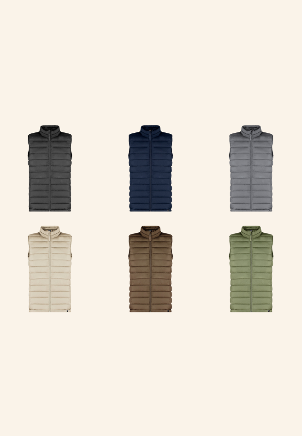 Bodywarmer unisexe en rPET Sol