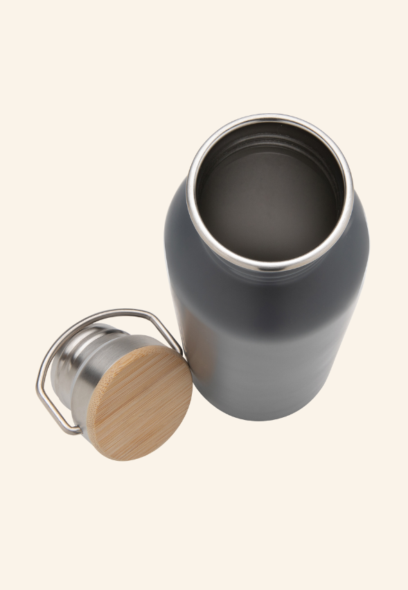 Bouteille 710ml en acier inoxydable SteelBamboo