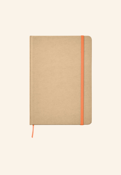 Carnet A5 160 pages en carton recyclé Lucien