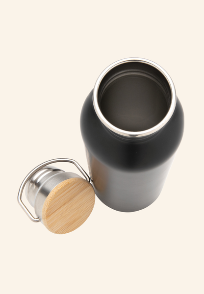 Bouteille 710ml en acier inoxydable SteelBamboo