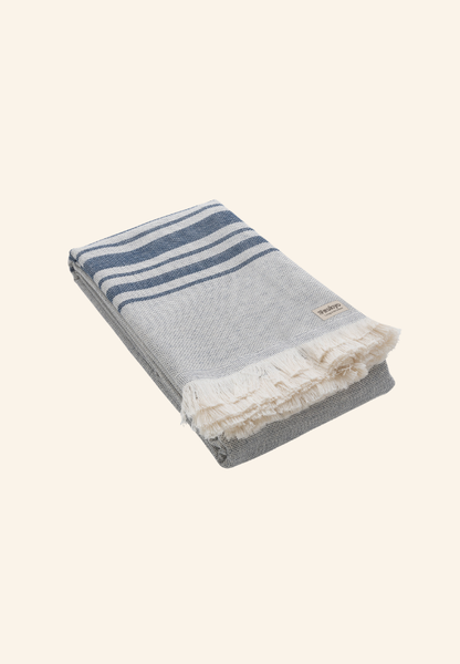 Serviette hammam en coton 100x180 Soléane