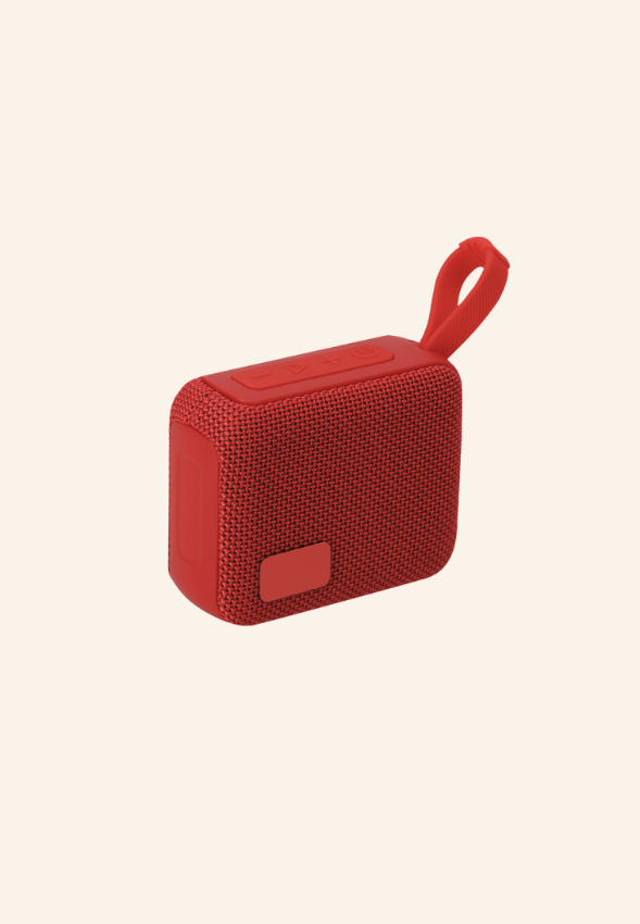 Haut-parleur stéréo bluetooth compact en RPET  Virelo