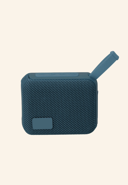 Haut-parleur stéréo bluetooth compact en RPET  Virelo