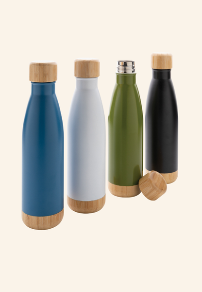 Bouteille 520 ml isotherme BambooThermo