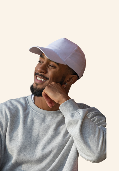 Casquette 5 panneaux en coton recyclé 190g Élarine