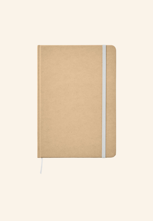 Carnet A5 160 pages en carton recyclé Lucien