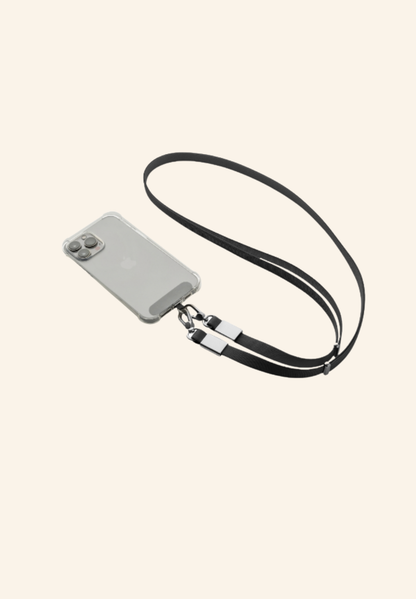 Tour de cou bandoulière téléphone NIVO en rPET recyclé
