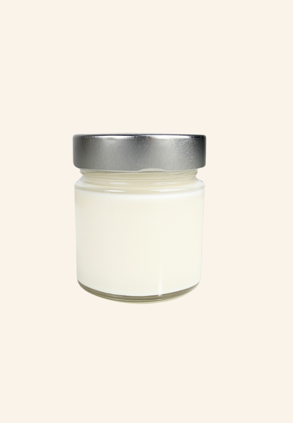 Bougie ronde végétale en cire 180g Émiiane