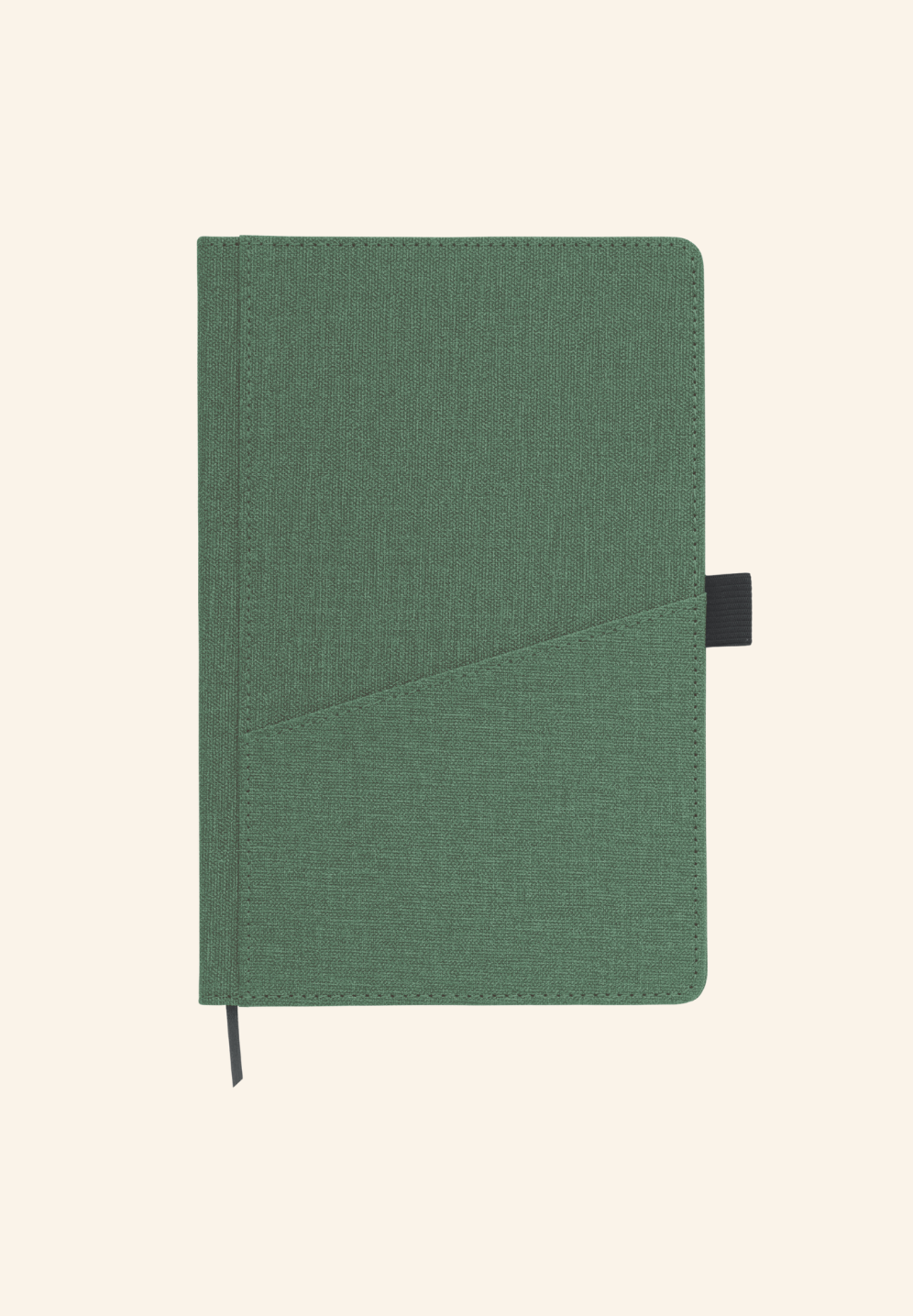 Carnet A5 en papier recyclé avec support téléphone Nino
